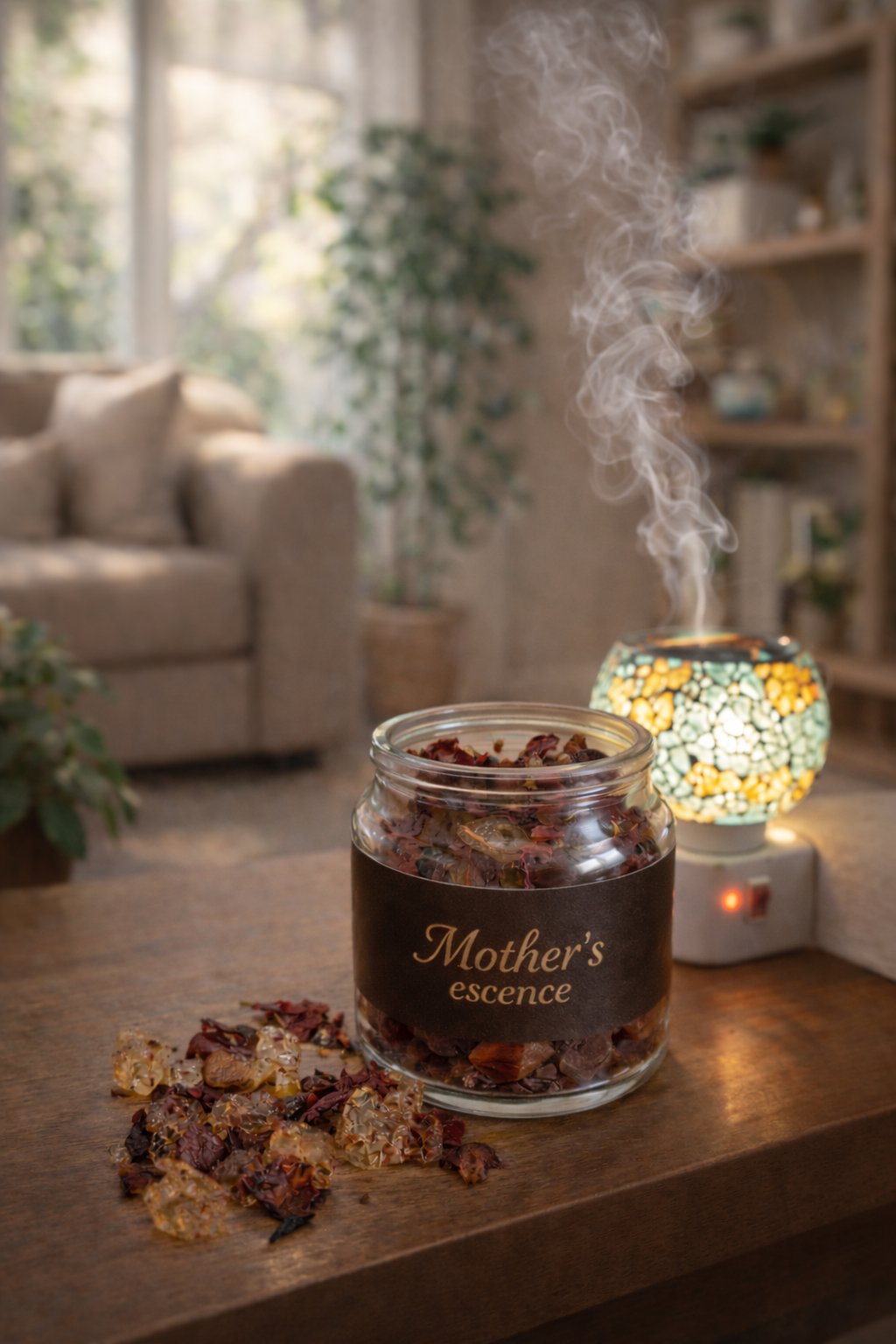 Organic Camphor & Electric Diffuser  Gift Set